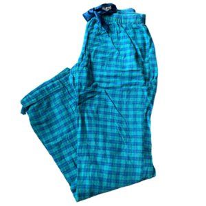 A&F Green plaid PJ pants